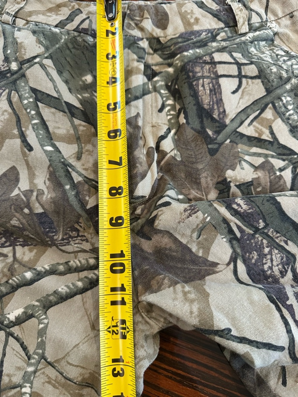 Pretty Little Thing Camo Cargo Pants Sz 4 - Picture 10 of 11